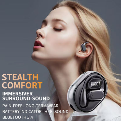🏆#1 Bestseller ⏰49% Off -AI Translation Wireless OWS Bluetooth 5.4 Headphones (Compatible with iOS and Android)